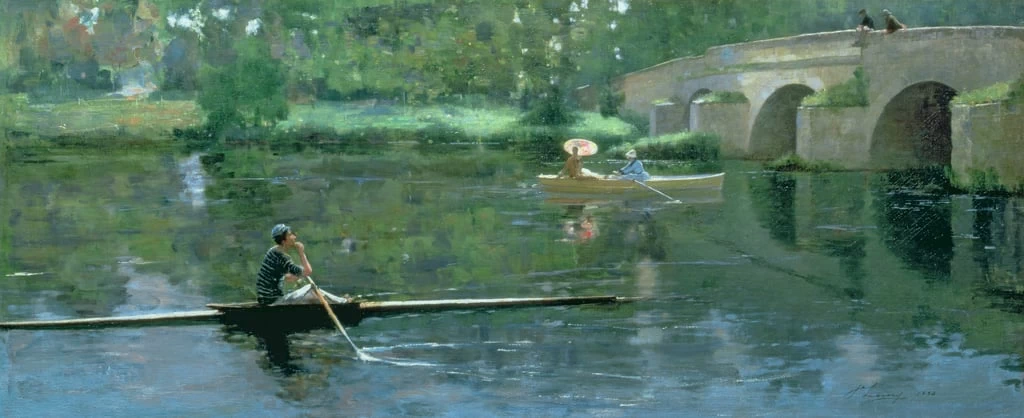 Il ponte di Grez, 1883
